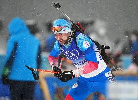 (BEIJING2022)CHINA-ZHANGJIAKOU-OLYMPIC WINTER GAMES-BIATHLON-MEN'S 12.5KM PURSUIT (CN)
