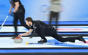 (BEIJING2022)CHINA-BEIJING-WINTER OLYMPIC GAMES-CURLING-MEN'S ROUND ROBIN-ROC vs DEN  (CN)