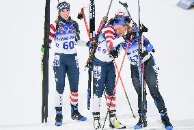 (BEIJING2022)CHINA-ZHANGJIAKOU-OLYMPIC WINTER GAMES-BIATHLON-WOMEN'S 7.5KM SPRINT (CN)