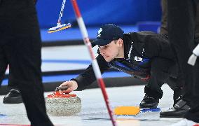 (BEIJING2022)CHINA-BEIJING-WINTER OLYMPIC GAMES-CURLING-MEN'S ROUND ROBIN-ROC vs DEN  (CN)