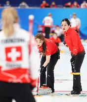 (BEIJING2022)CHINA-BEIJING-WINTER OLYMPIC GAMES-CURLING-WOMEN'S ROUND ROBIN-CHN vs SUI (CN)