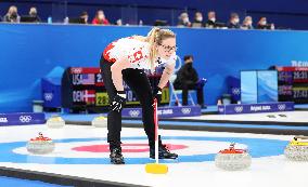 (BEIJING2022)CHINA-BEIJING-WINTER OLYMPIC GAMES-CURLING-WOMEN'S ROUND ROBIN-CHN vs SUI (CN)