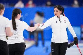 (BEIJING2022)CHINA-BEIJING-WINTER OLYMPIC GAMES-CURLING-WOMEN'S ROUND ROBIN-SWE vs GBR  (CN)