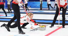 (BEIJING2022)CHINA-BEIJING-WINTER OLYMPIC GAMES-CURLING-WOMEN'S ROUND ROBIN-CHN vs SUI (CN)