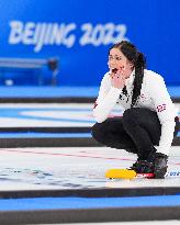 (BEIJING2022)CHINA-BEIJING-WINTER OLYMPIC GAMES-CURLING-WOMEN'S ROUND ROBIN-SWE vs GBR  (CN)