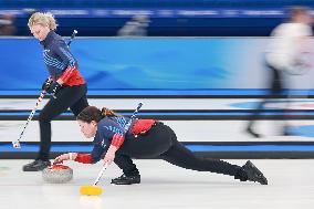 (BEIJING2022)CHINA-BEIJING-WINTER OLYMPIC GAMES-CURLING-WOMEN'S ROUND ROBIN-USA vs DEN (CN)
