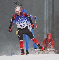 (BEIJING2022)CHINA-ZHANGJIAKOU-OLYMPIC WINTER GAMES-BIATHLON-MEN'S 12.5KM PURSUIT (CN)