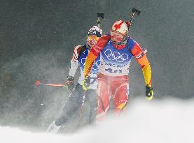 (BEIJING2022)CHINA-ZHANGJIAKOU-OLYMPIC WINTER GAMES-BIATHLON-MEN'S 12.5KM PURSUIT (CN)