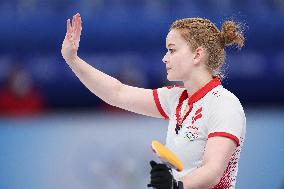 (BEIJING2022)CHINA-BEIJING-WINTER OLYMPIC GAMES-CURLING-WOMEN'S ROUND ROBIN-USA vs DEN (CN)