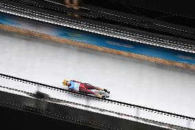 (BEIJING2022)CHINA-BEIJING-YANQING-OLYMPIC WINTER GAMES-LUGE-TEAM RELAY (CN)