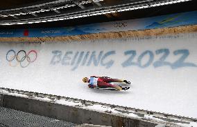 (BEIJING2022)CHINA-BEIJING-YANQING-OLYMPIC WINTER GAMES-LUGE-TEAM RELAY (CN)