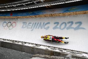 (BEIJING2022)CHINA-BEIJING-YANQING-OLYMPIC WINTER GAMES-LUGE-TEAM RELAY (CN)