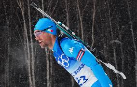 (BEIJING2022)CHINA-ZHANGJIAKOU-OLYMPIC WINTER GAMES-BIATHLON-MEN'S 12.5KM PURSUIT (CN)