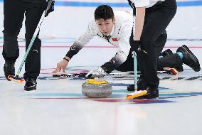 (BEIJING2022)CHINA-BEIJING-WINTER OLYMPIC GAMES-CURLING-MEN'S ROUND ROBIN-ITA vs CHN  (CN)