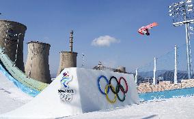 Beijing Olympics: Snowboard