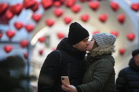 RUSSIA-MOSCOW-VALENTINE'S DAY