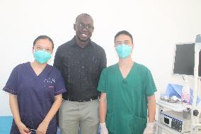 SOUTH SUDAN-JUBA-CHINESE MEDICAL TEAM-LOCAL PATIENTS