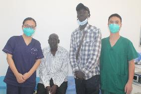 SOUTH SUDAN-JUBA-CHINESE MEDICAL TEAM-LOCAL PATIENTS