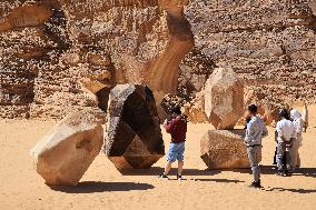 SAUDI ARABIA-ALULA-OPEN AIR ART EXHIBITION-DESERT X ALULA 2022