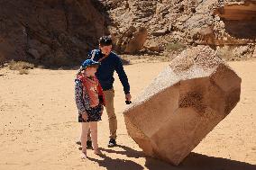 SAUDI ARABIA-ALULA-OPEN AIR ART EXHIBITION-DESERT X ALULA 2022