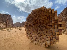 SAUDI ARABIA-ALULA-OPEN AIR ART EXHIBITION-DESERT X ALULA 2022