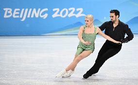(BEIJNG2022)CHINA-BEIJING-OLYMPIC WINTER GAMES-FIGURE SKATING-ICE DANCE-FREE DANCE (CN)