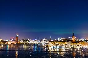 SWEDEN-STOCKHOLM-NORTHERN LIGHTS