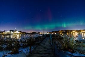 SWEDEN-STOCKHOLM-NORTHERN LIGHTS