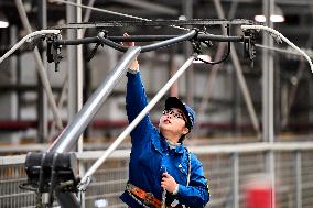 CHINA-SHANDONG-JINAN-BULLET TRAIN-MAINTENANCE (CN)