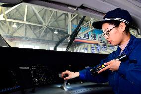 CHINA-SHANDONG-JINAN-BULLET TRAIN-MAINTENANCE (CN)