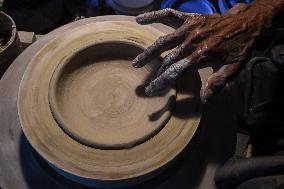 INDONESIA-WEST JAVA-POTTERY MAKING