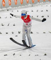 (BEIJING2022) CHINA-ZHANGJIAKOU-OLYMPIC WINTER GAMES-SKI JUMPING-MEN'S TEAM (CN)