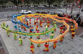 CHINA-ZHEJIANG-ANCIENT TOWN-LANTERN FESTIVAL-CELEBRATION (CN)