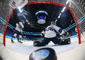 (BEIJING2022)CHINA-BEIJING-OLYMPIC WINTER GAMES-ICE HOCKEY-WOMEN'S PLAYOFF SEMIFINAL-USA VS FIN(CN)