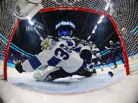 (BEIJING2022)CHINA-BEIJING-OLYMPIC WINTER GAMES-ICE HOCKEY-WOMEN'S PLAYOFF SEMIFINAL-USA VS FIN(CN)