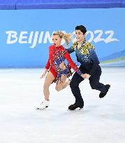 (BEIJNG2022)CHINA-BEIJING-OLYMPIC WINTER GAMES-FIGURE SKATING-ICE DANCE-FREE DANCE (CN)