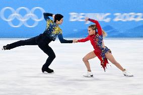 (BEIJNG2022)CHINA-BEIJING-OLYMPIC WINTER GAMES-FIGURE SKATING-ICE DANCE-FREE DANCE (CN)