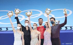 (BEIJNG2022)CHINA-BEIJING-OLYMPIC WINTER GAMES-FIGURE SKATING-ICE DANCE-FREE DANCE (CN)