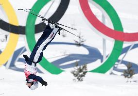 (BEIJING2022)CHINA-ZHANGJIAKOU-OLYMPIC WINTER GAMES-FREESTYLE SKIING-WOMEN'S AERIALS-QUALIFICATION (CN)