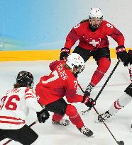 (BEIJING2022)CHINA-BEIJING-OLYMPIC WINTER GAMES-ICE HOCKEY-WOMEN'S PLAYOFF SEMIFINAL-CANADA VS SWITZERLAND (CN)