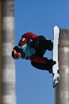 (BEIJING2022)CHINA-BEIJING-OLYMPIC WINTER GAMES-MEN'S SNOWBOARD BIG AIR-QUALIFICATION (CN)