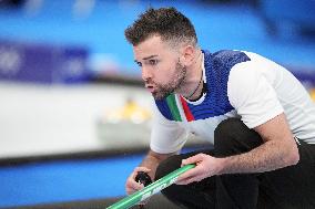 (BEIJING2022)CHINA-BEIJING-WINTER OLYMPIC GAMES-CURLING-MEN'S ROUND ROBIN-CAN vs ITA(CN)