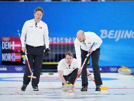(BEIJING2022)CHINA-BEIJING-WINTER OLYMPIC GAMES-CURLING-MEN'S ROUND ROBIN-DEN vs NOR(CN)