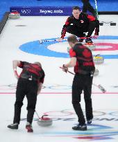 (BEIJING2022)CHINA-BEIJING-WINTER OLYMPIC GAMES-CURLING-MEN'S ROUND ROBIN-CAN vs ITA(CN)