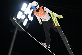 (BEIJING2022) CHINA-ZHANGJIAKOU-OLYMPIC WINTER GAMES-SKI JUMPING-MEN'S TEAM (CN)