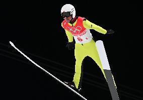 (BEIJING2022) CHINA-ZHANGJIAKOU-OLYMPIC WINTER GAMES-SKI JUMPING-MEN'S TEAM (CN)