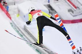 (BEIJING2022) CHINA-ZHANGJIAKOU-OLYMPIC WINTER GAMES-SKI JUMPING-MEN'S TEAM (CN)