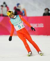 (BEIJING2022) CHINA-ZHANGJIAKOU-OLYMPIC WINTER GAMES-SKI JUMPING-MEN'S TEAM (CN)