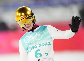 (BEIJING2022) CHINA-ZHANGJIAKOU-OLYMPIC WINTER GAMES-SKI JUMPING-MEN'S TEAM (CN)