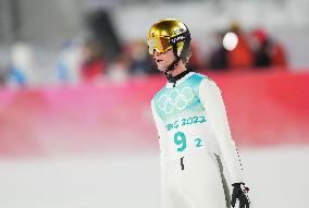 (BEIJING2022) CHINA-ZHANGJIAKOU-OLYMPIC WINTER GAMES-SKI JUMPING-MEN'S TEAM (CN)